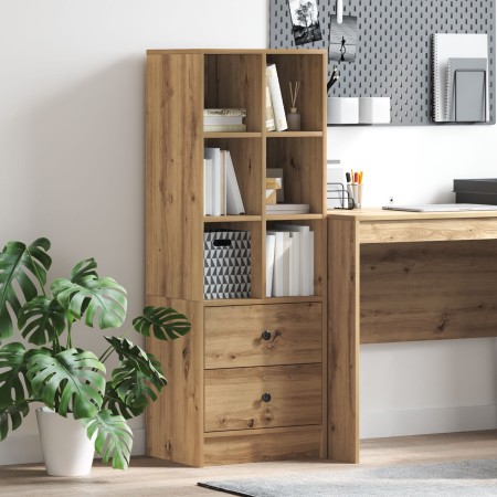 Unidad de Estantería de Roble Artesanal Roble Artesanal von , Sideboards - Ref: Foro24-869369, Preis: 98,19 €, Rabatt: %