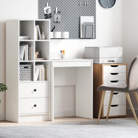Escritorio Minimalista Blanco Tablero de partículas 60 x 40 x 76 cm de , Escritorios - Ref: Foro24-869370, Precio: 45,46 €, D...