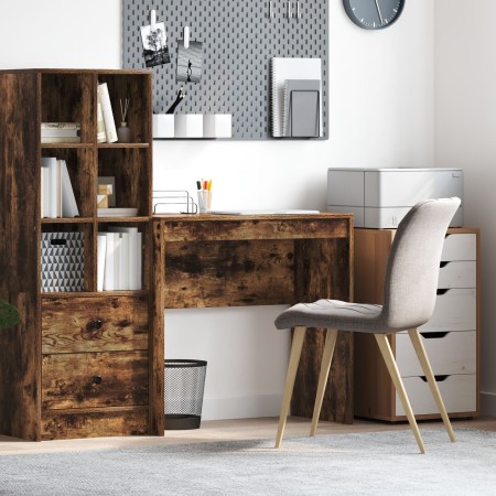Escritorio de Escritura Roble Ahumado Madera Elaborada Compacto von , Schreibtische - Ref: Foro24-869390, Preis: 50,06 €, Rab...