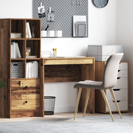 Escritorio Rústico Acabado de Madera Vieja Madera 80 x 40 x 76 cm | Foro24.es | Tu tienda online para hogar, jardín y más Foro24.es