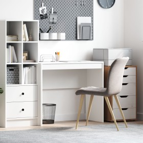 Escritorio para Escribir Blanco Madera Elaborada