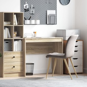 Escritorio de Escritura Roble Sonoma Madera de Calidad von , Schreibtische - Ref: Foro24-869396, Preis: 51,34 €, Rabatt: %
