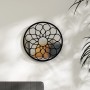 Espejo de hierro redondo negro para uso interior 60x3 cm by vidaXL, Mirrors - Ref: Foro24-3093538, Price: 113,52 €, Discount: %