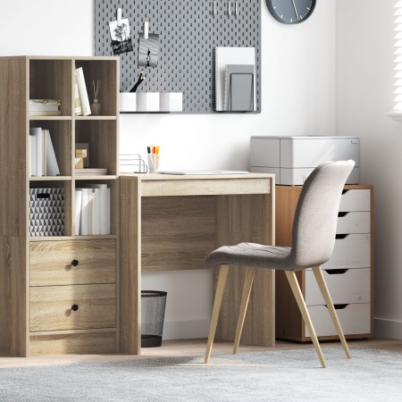 Escritorio de Computadora Roble Sonoma Madera elaborada | Foro24.es | Tu tienda online para hogar, jardín y más Foro24.es