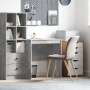 Escritorio de Escritura Gris Concreto MDF imitando concreto | Foro24.es | Tu tienda online para hogar, jardín y más Foro24.es