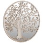 Sand-colored round iron mirror for indoor use 60x2.5cm by vidaXL, Mirrors - Ref: Foro24-3093541, Price: 99,00 €, Discount: %
