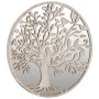 Sand-colored round iron mirror for indoor use 60x2.5cm by vidaXL, Mirrors - Ref: Foro24-3093541, Price: 92,81 €, Discount: %