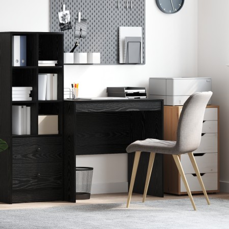 Escritorio Roble Negro 80x50x76 cm Madera de ingeniería | Foro24.es | Tu tienda online para hogar, jardín y más Foro24.es