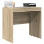 Escritorio de roble de Sonoma 80x50x76 cm de madera ingenierizada von , Schreibtische - Ref: Foro24-869428, Preis: 62,28 €, R...