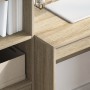 Escritorio de roble de Sonoma 80x50x76 cm de madera ingenierizada von , Schreibtische - Ref: Foro24-869428, Preis: 62,28 €, R...
