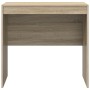Escritorio de roble de Sonoma 80x50x76 cm de madera ingenierizada von , Schreibtische - Ref: Foro24-869428, Preis: 62,28 €, R...