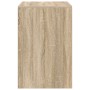 Escritorio de roble de Sonoma 80x50x76 cm de madera ingenierizada von , Schreibtische - Ref: Foro24-869428, Preis: 62,28 €, R...