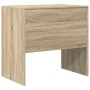 Escritorio de roble de Sonoma 80x50x76 cm de madera ingenierizada von , Schreibtische - Ref: Foro24-869428, Preis: 62,28 €, R...