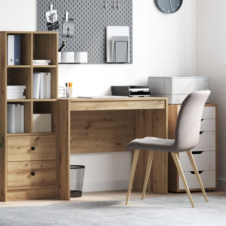 Escritorio de Escritura Roble Artesanal Madera Ingeniería | Foro24.es | Tu tienda online para hogar, jardín y más Foro24.es