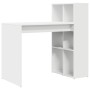 Escritorio de Escritura Blanco Madera Mediano Almacenamiento von , Schreibtische - Ref: Foro24-869458, Preis: 91,13 €, Rabatt: %