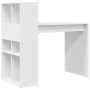 Escritorio de Escritura Blanco Madera Mediano Almacenamiento von , Schreibtische - Ref: Foro24-869458, Preis: 91,13 €, Rabatt: %