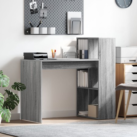 Escritorio Grey Sonoma Madera de ingeniería, laminado Mediano
