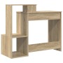 Escritorio de Computadora de Roble Sonoma MDF con chapa de roble | Foro24.es | Tu tienda online para hogar, jardín y más Foro24.es