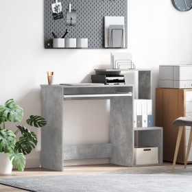 Escritorio Gris Gris Concreto by , Desks - Ref: Foro24-869469, Price: 78,01 €, Discount: %