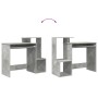 Escritorio Gris Gris Concreto by , Desks - Ref: Foro24-869469, Price: 78,01 €, Discount: %