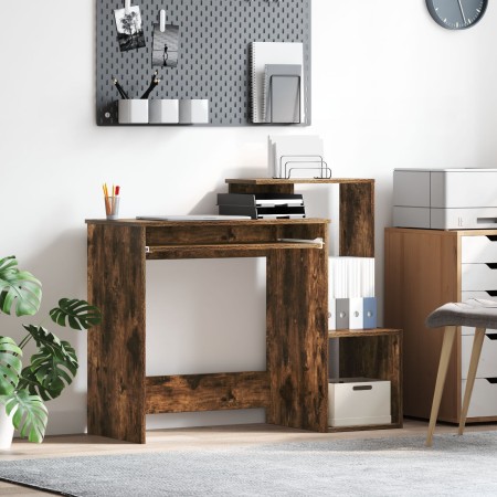 Escritorio de Computadora Ahumado de Roble Roble ahumado | Foro24.es | Tu tienda online para hogar, jardín y más Foro24.es