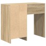 Escritorio de Escritura de Roble Sonoma Roble Sonoma Particle board von , Schreibtische - Ref: Foro24-869492, Preis: 93,07 €,...