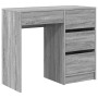 Escritorio de Escritura Gris Gris Sonoma Madera Engineered Mediano by , Desks - Ref: Foro24-869495, Price: 95,89 €, Discount: %