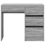 Escritorio de Escritura Gris Gris Sonoma Madera Engineered Mediano by , Desks - Ref: Foro24-869495, Price: 95,89 €, Discount: %