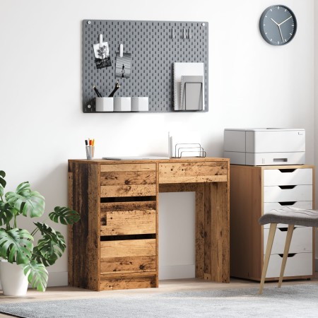 Escritorio Rústico de Madera Vieja Madera Vieja Madera Elaborada Mediano | Foro24.es | Tu tienda online para hogar, jardín y más Foro24.es