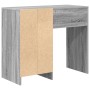 Escritorio de Escritura Gris Gris Sonoma Madera Engineered Mediano by , Desks - Ref: Foro24-869495, Price: 95,89 €, Discount: %