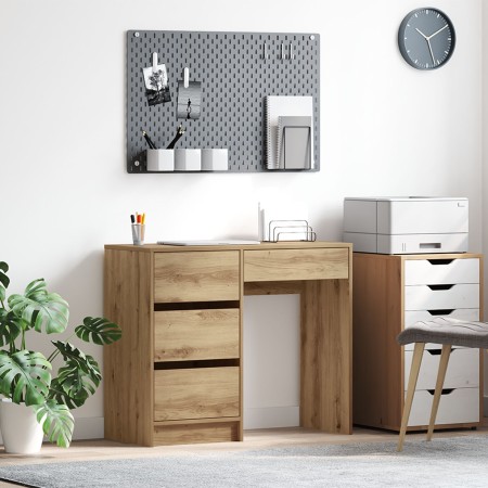 Escritorio Marrón Roble Artesanal Madera Elaborada Compacto von , Schreibtische - Ref: Foro24-869497, Preis: 93,07 €, Rabatt: %