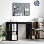 Escritorio Computadora Roble Negro Roble Negro MDF Mediano | Foro24.es | Tu tienda online para hogar, jardín y más Foro24.es