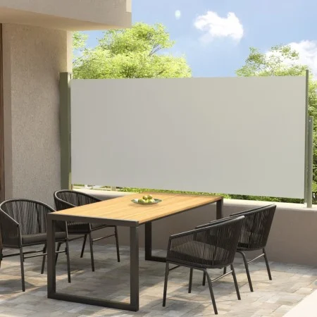 Ausziehbarer seitlicher Gartenmarkisencreme 140x300 cm von vidaXL, Sonnenschirme - Ref: Foro24-317833, Preis: 80,17 €, Rabatt: %