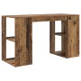 Escritorio Marrón de Escritura Madera Vieja Madera Maciza Recuperada | Foro24.es | Tu tienda online para hogar, jardín y más Foro24.es