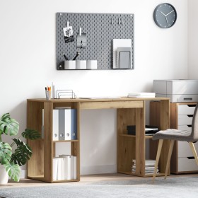 Escritorio de Roble Artesanal Roble Madera de calidad Estándar by , Desks - Ref: Foro24-869505, Price: 78,50 €, Discount: %
