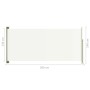 Ausziehbarer seitlicher Gartenmarkisencreme 140x300 cm von vidaXL, Sonnenschirme - Ref: Foro24-317833, Preis: 84,71 €, Rabatt: %