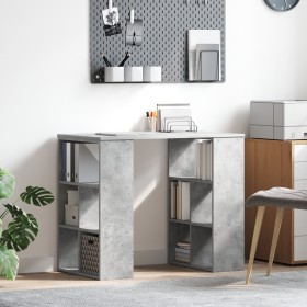 Escritorio de Esquina Gris concreto Tablero de partículas Mediano von , Schreibtische - Ref: Foro24-869509, Preis: 77,32 €, R...
