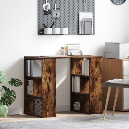 Escritorio de Esquina Roble Ahumado Madera Elaborada Mediano | Foro24.es | Tu tienda online para hogar, jardín y más Foro24.es