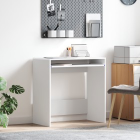 Escritorio de Computadora Blanco Madera