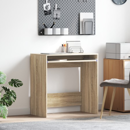 Escritorio de Computadora Roble Sonoma Madera ingeniería Compacto by , Desks - Ref: Foro24-869516, Price: 63,25 €, Discount: %