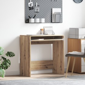 Escritorio de Computadora Roble Artesano Madera
