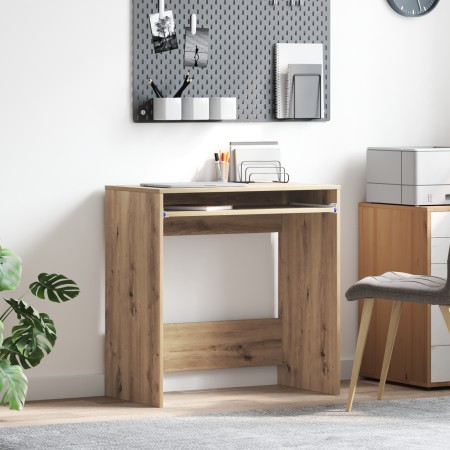 Escritorio de Computadora Roble Artesano Madera de Calidad Estándar | Foro24.es | Tu tienda online para hogar, jardín y más Foro24.es