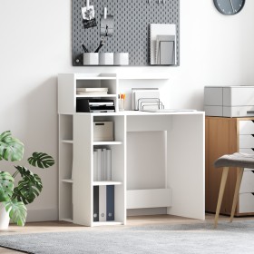 Escritorio Blanco 90x48x101.5 cm Madera Elaborada von , Schreibtische - Ref: Foro24-869522, Preis: 93,78 €, Rabatt: %