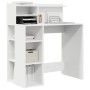 Escritorio Blanco 90x48x101.5 cm Madera Elaborada by , Desks - Ref: Foro24-869522, Price: 93,78 €, Discount: %