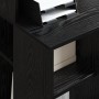 Escritorio con Almacenamiento Roble Negro 90x48x101.5 cm Madera elaborada by , Desks - Ref: Foro24-869523, Price: 96,30 €, Di...