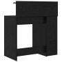 Escritorio con Almacenamiento Roble Negro 90x48x101.5 cm Madera elaborada by , Desks - Ref: Foro24-869523, Price: 96,30 €, Di...