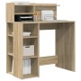 Escritorio con Almacenamiento Roble Sonoma 90x48x101.5 cm Madera Fabricada by , Desks - Ref: Foro24-869524, Price: 91,22 €, D...