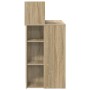 Escritorio con Almacenamiento Roble Sonoma 90x48x101.5 cm Madera Fabricada by , Desks - Ref: Foro24-869524, Price: 91,22 €, D...