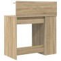 Escritorio con Almacenamiento Roble Sonoma 90x48x101.5 cm Madera Fabricada by , Desks - Ref: Foro24-869524, Price: 91,22 €, D...