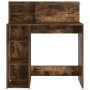 Escritorio con Almacenamiento Roble Ahumado 90x48x101.5 cm Madera Elaborada von , Schreibtische - Ref: Foro24-869526, Preis: ...